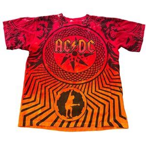 2009 AC DC "ROCK N ROLL TRAIN - BLACK ICE" Concert Tour (MED)‎ SHIRT| V1